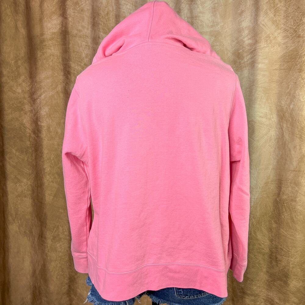 Harley Davidson Rhinestone Hoodie Pink Zip Up Jacket Y2K McBling Indie Biker - Picture 3 of 11